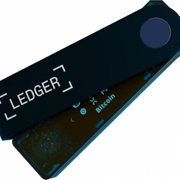 Аппаратный криптокошелек Ledger Nano X, Sapphire Blue в Твери