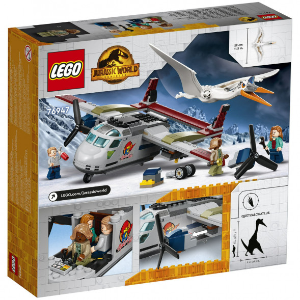 Конструктор LEGO Jurassic World 76947 Кетцалькоатль: нападение на самолёт в Твери