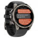 Умные часы Garmin Fenix 8 PRO, 51 мм, AMOLED, Sapphire, Titanium with Graphite/Black Silicone Band 010-03199-10 в Твери