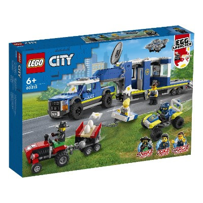 Конструктор LEGO City 60315 Полицейский мобильный командный трейлер в Твери