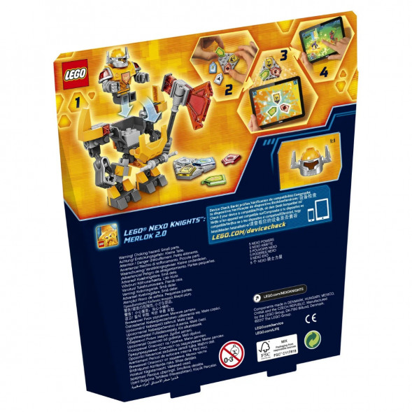 Конструктор LEGO Nexo Knights 70365 Боевые доспехи Акселя в Твери