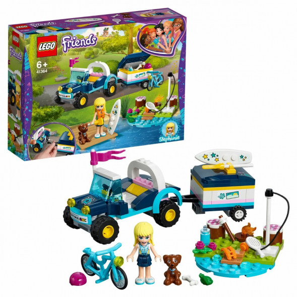 Конструктор LEGO Friends 41364 Багги с прицепом Стефани в Твери