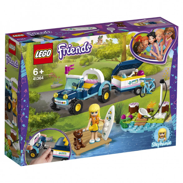 Конструктор LEGO Friends 41364 Багги с прицепом Стефани в Твери