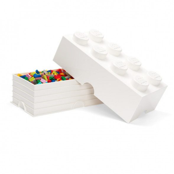 Пластиковый кубик для хранения LEGO Creator 4004, белый в Твери