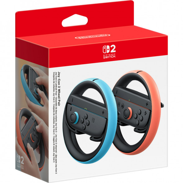 Игровой контроллер беспроводной Nintendo Joy-Con 2 Wheel (комплект из 2 шт.) в Твери
