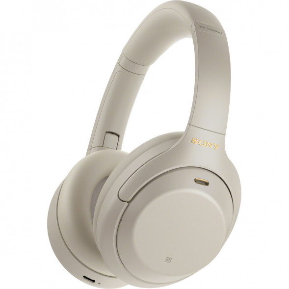 Беспроводные наушники Sony WH-1000XM4, серебряный в Твери