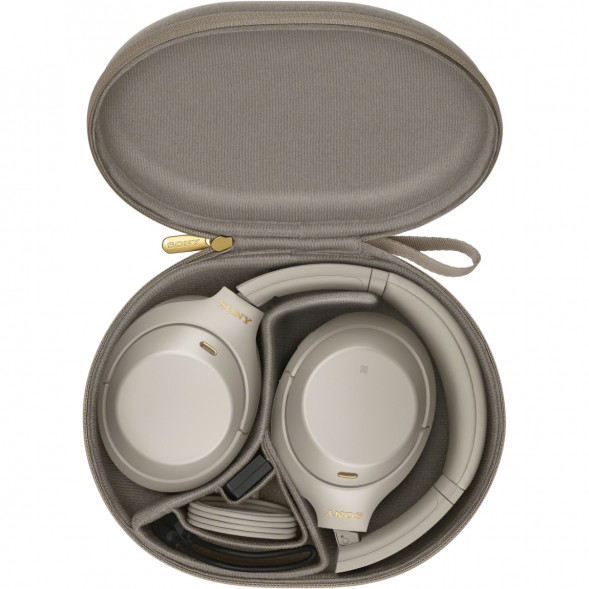 Беспроводные наушники Sony WH-1000XM4, серебряный в Твери