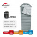 Спальный мешок Naturehike M300 (Левый), серый в Твери