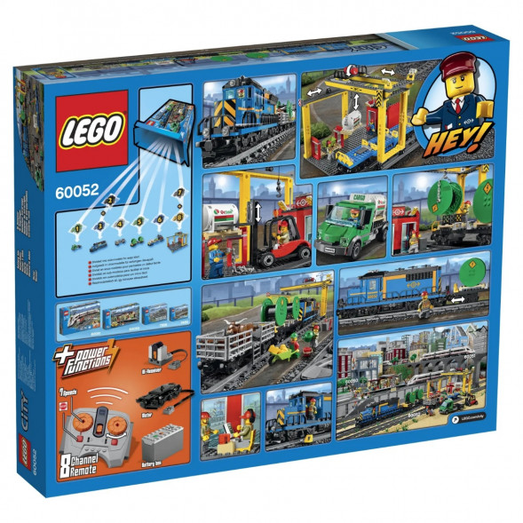 Конструктор LEGO City Trains 60052 Грузовой поезд в Твери