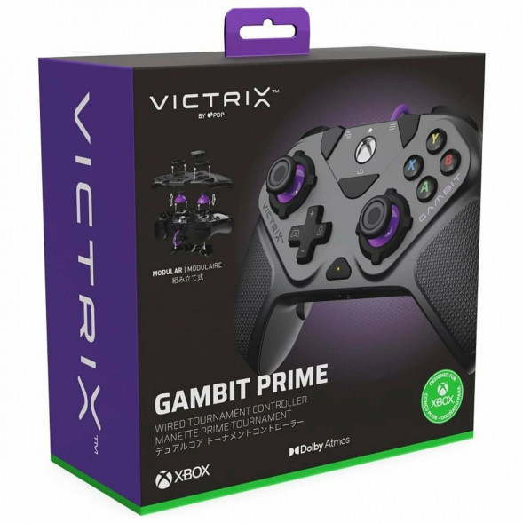 Проводной геймпад PDP Victrix Gambit Prime Tournament Controller Xbox One/Series/PC, черный в Твери