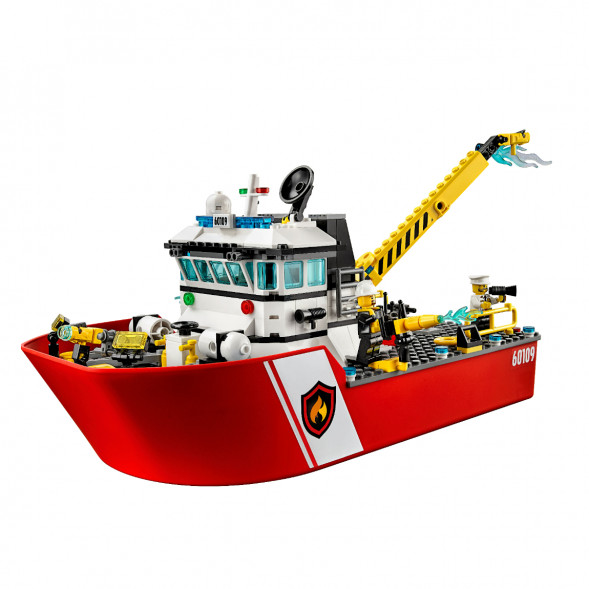 Конструктор LEGO City 60109 Пожарный катер в Твери