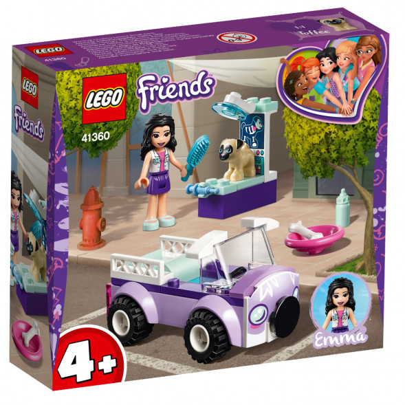 Конструктор LEGO Friends 41360 Передвижная ветклиника Эммы в Твери