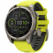 Умные часы Garmin Fenix 8, 51 мм, Solar, Sapphire Titanium with AMP Yellow/Graphite Silicone Band 010-02907-20 в Твери