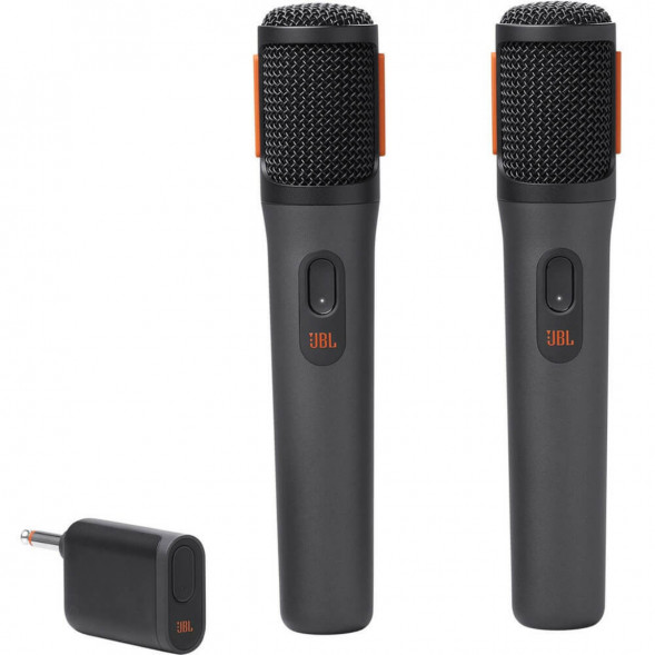 Беспроводной микрофон JBL PartyBox Wireless Mic (2 шт.) черный в Твери