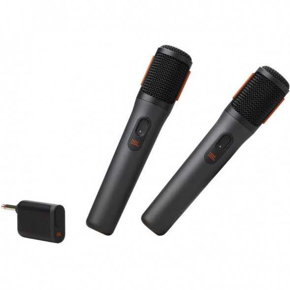 Беспроводной микрофон JBL PartyBox Wireless Mic (2 шт.) черный в Твери