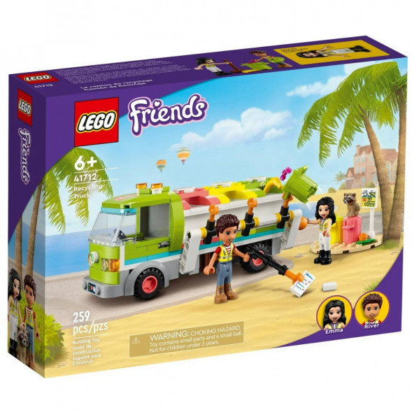 Конструктор LEGO Friends 41712 Грузовик для переработки отходов в Твери