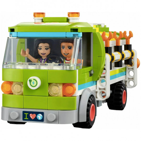 Конструктор LEGO Friends 41712 Грузовик для переработки отходов в Твери