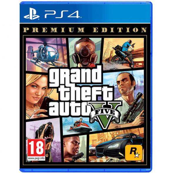 Grand Theft Auto V Premium Edition [PS4, русские субтитры] в Твери