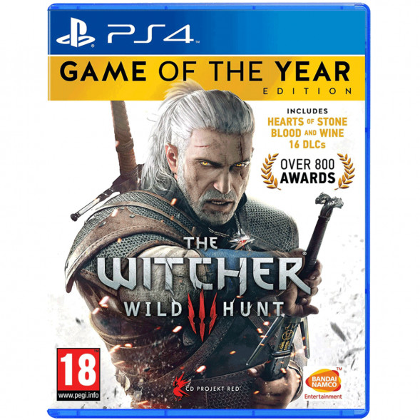 Игра Witcher 3: Wild Hunt (Ведьмак 3: Дикая Охота) Game of the year Edition [PS4, русские субтитры] в Твери