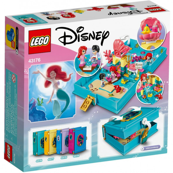 Конструктор LEGO Disney Princess 43176 Книга сказочных приключений Ариэль в Твери