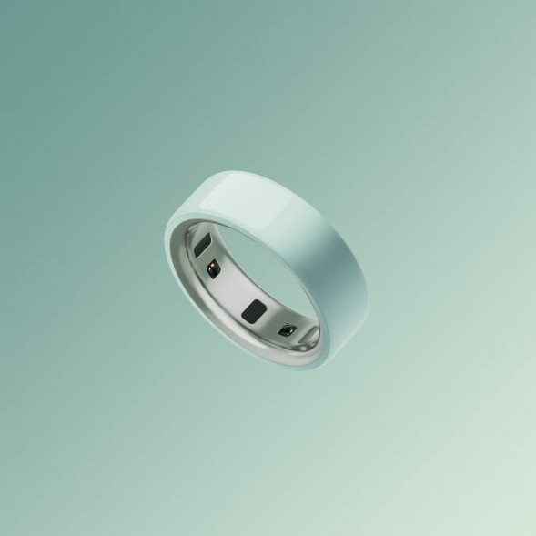 Умное кольцо Oura Ring 4 Ceramic (размер 7), Морской прилив/Tide в Твери