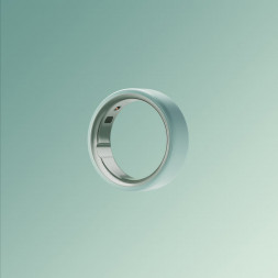 Умное кольцо Oura Ring 4 Ceramic (размер 7), Морской прилив/Tide
