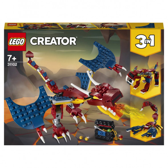 Конструктор LEGO Creator 31102 Огненный дракон в Твери