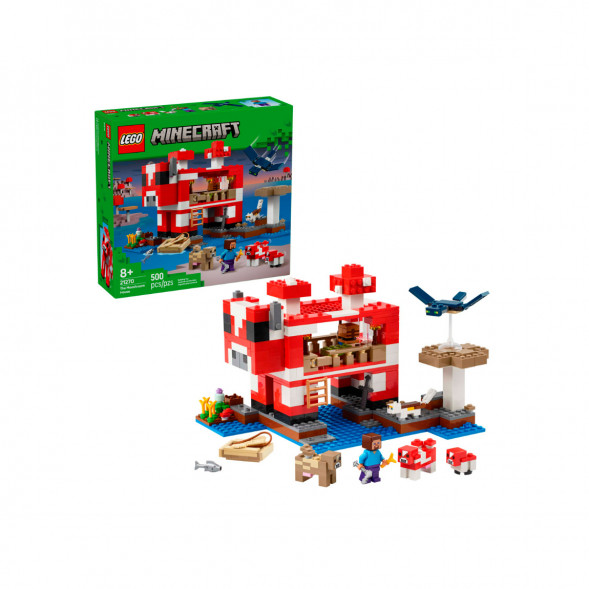 Конструктор LEGO Minecraft 21270 Грибной дом в Твери