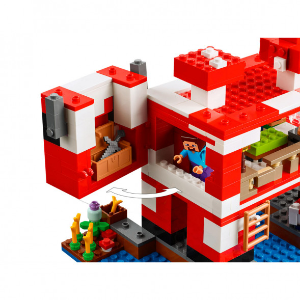 Конструктор LEGO Minecraft 21270 Грибной дом в Твери