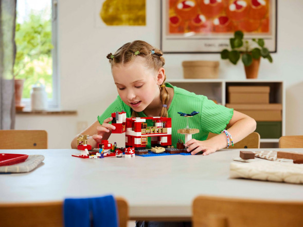 Конструктор LEGO Minecraft 21270 Грибной дом в Твери