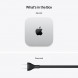 Компьютер Apple Mac mini M4 2024 (MU9D3) (10 Core GPU, 16ГБ, 256ГБ SSD, Apple, macOS), серебристый в Твери