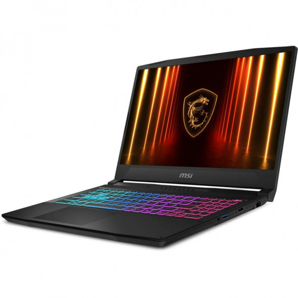 Ноутбук MSI Katana 15 HX B14WGK-293US (15.6&amp;quot;, IPS, Intel Core i7 14650HX 2.2ГГц, 16-ядерный, 16ГБ DDR5, 1ТБ SSD, NVIDIA GeForce RTX 5070 - 8 ГБ, Windows 11 Home), черный в Твери