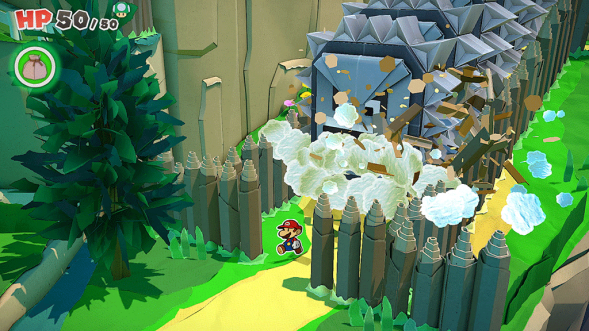 Игра Paper Mario: The Origami King [Nintendo Switch, английская версия] в Твери