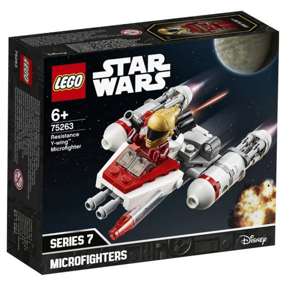 Конструктор LEGO Star Wars 75263 Микрофайтеры Истребитель Сопротивления типа Y в Твери