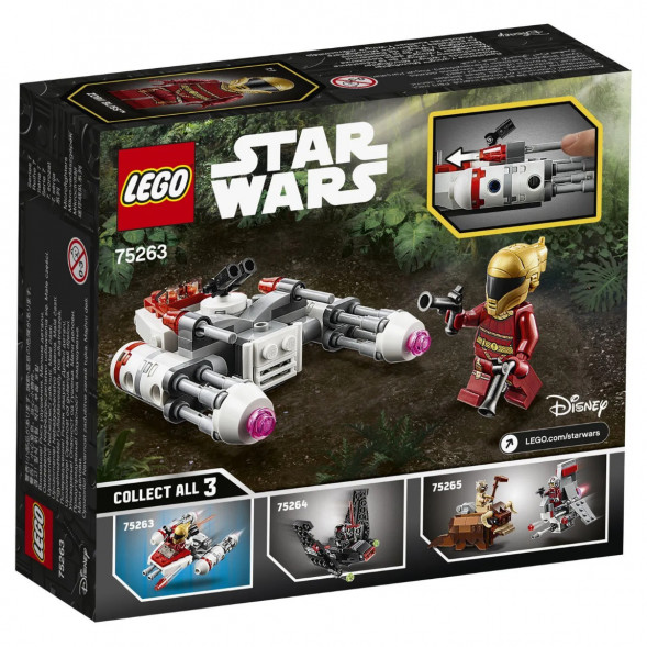Конструктор LEGO Star Wars 75263 Микрофайтеры Истребитель Сопротивления типа Y в Твери
