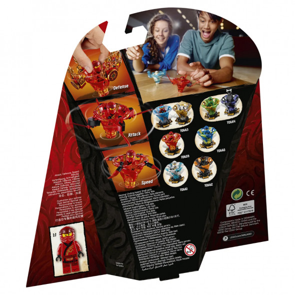 Конструктор LEGO Ninjago 70659 Кай мастер Кружитцу в Твери
