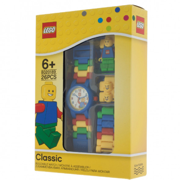 Часы LEGO 8020189 Classic с минифигуркой в Твери