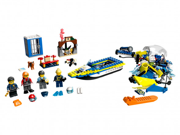 Конструктор LEGO City 60355 Детективные миссии водной полиции в Твери