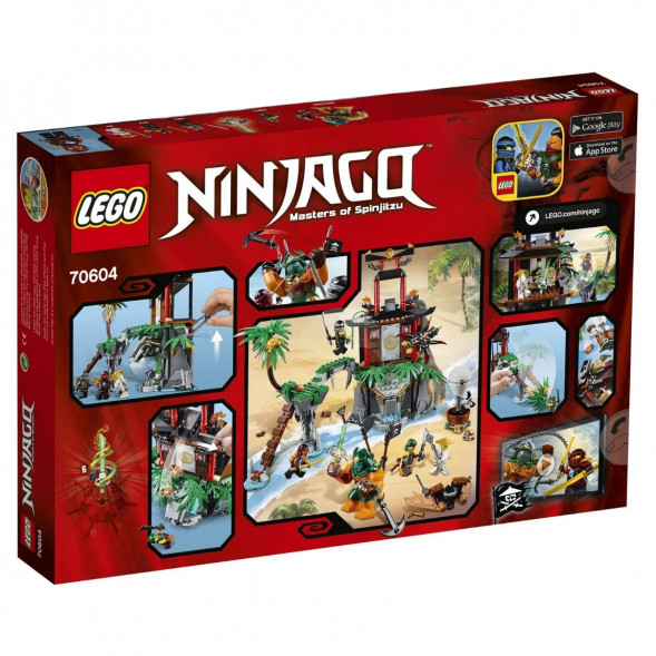 Конструктор LEGO Ninjago 70604 Остров тигриных вдов в Твери