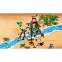 Конструктор LEGO Ninjago 70604 Остров тигриных вдов