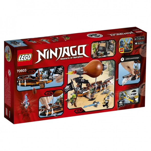 Конструктор LEGO Ninjago 70603 Дирижабль-штурмовик в Твери