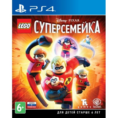 Lego Суперсемейка (Incredibles) [PS4, русские субтитры] в Твери