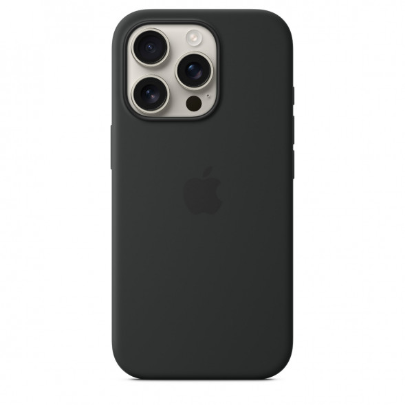 Чехол Apple iPhone 16 Pro Silicone Case with MagSafe, Black (MYYJ3ZM/A) в Твери