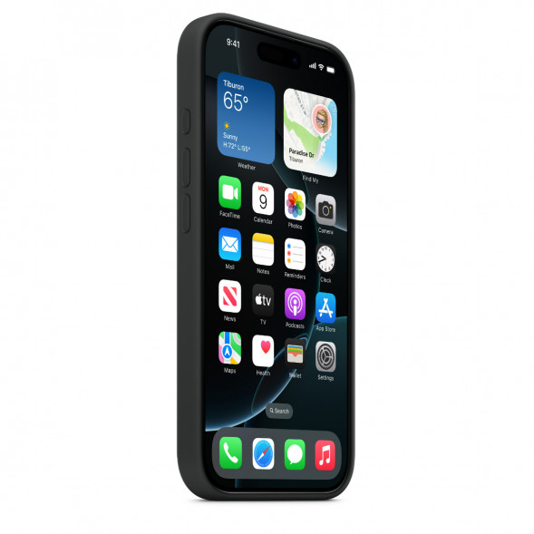 Чехол Apple iPhone 16 Pro Silicone Case with MagSafe, Black (MYYJ3ZM/A) в Твери