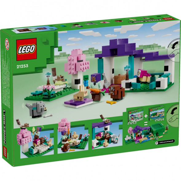 Конструктор LEGO Minecraft 21253 Приют для животных в Твери
