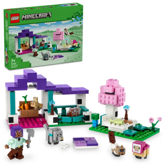 Конструктор LEGO Minecraft 21253 Приют для животных в Твери