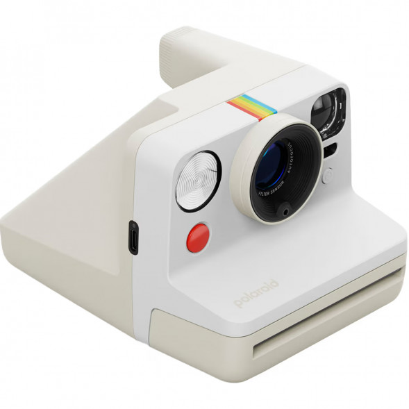 Фотоаппарат моментальной печати Polaroid Now Generation 3 + 8 цветных картриджей, белый в Твери