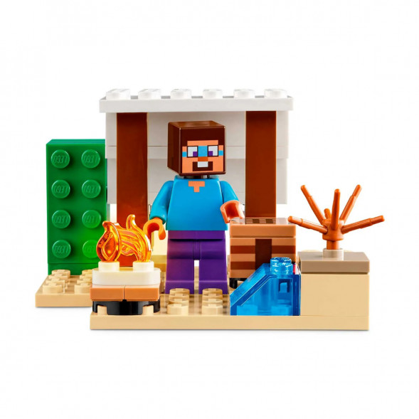 Конструкция LEGO Minecraft 21251 Экспедиция Стива в пустыню в Твери