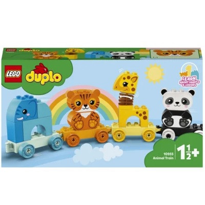 Конструктор LEGO DUPLO Creative Play 10955 Мой первый поезд для зверей в Твери