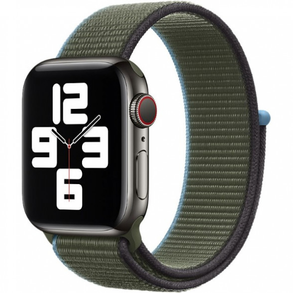 Ремешок для Apple Watch 40mm Inverness Green Sport Loop (MYA12ZM/A), зелёные холмы в Твери